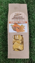 Charger l'image dans la galerie, BISCOTTI ARTIGIANALI CURCUMA E CAROTA 250 gr