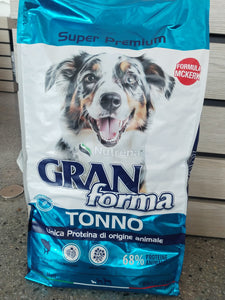 Gran Forma Tonno e Melograno (Formula Mckerk) - Monoproteico Gluten Free - 12kg
