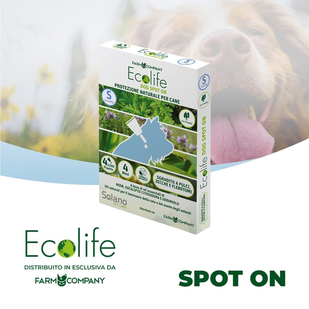 Ecolife - Pipette Spot On Protezione Naturale Cane