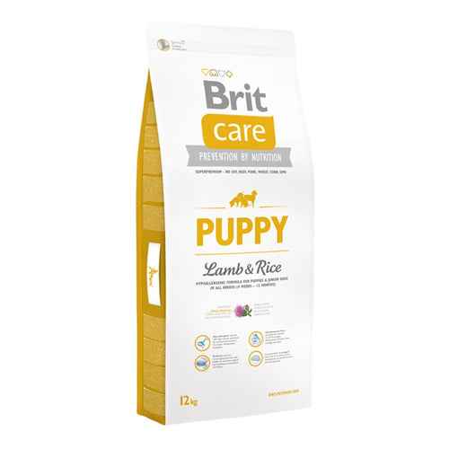 Brit Care puppy Agnello e Riso 12 Kg - Ipoallergenico per cani cuccioli