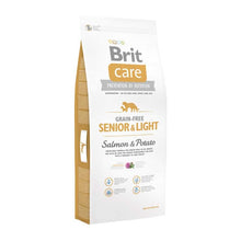 Carica l&#39;immagine nel visualizzatore di Gallery, Brit Care Senior light Salmone 12 kg - Ipoallergenico per Cani Anziani o in sovrapeso
