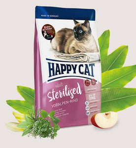 Happy Cat Manzo per Gatti Sterilizzati - 10 kg